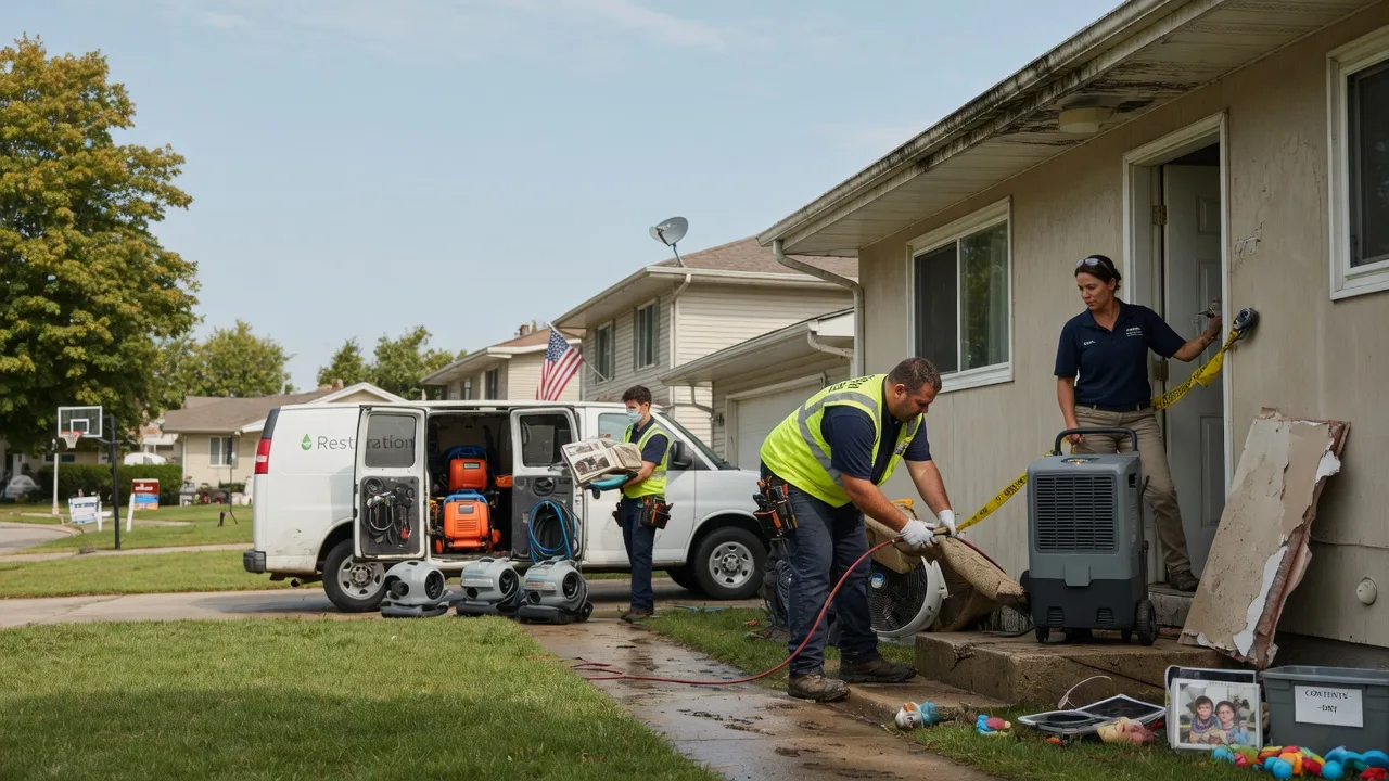 Water Damage Restoration in Black Lick, PA near me